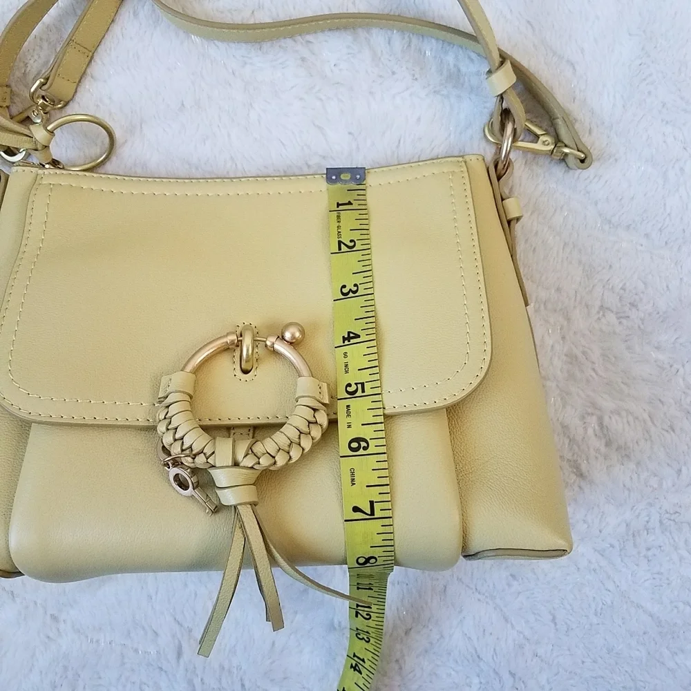 See by Chloé Yellow Joan Crossbody Shoulder Bag